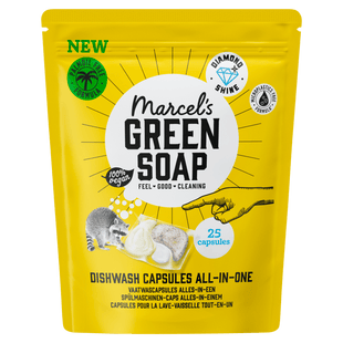 Marcel's Green Soap Vaatwas capsules all-in-one