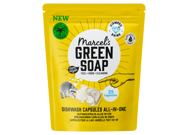 Marcel's Green Soap Vaatwas capsules all-in-one