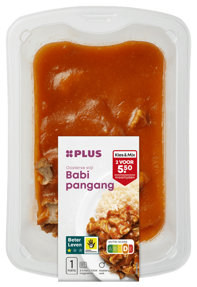 Eastern frozen meal