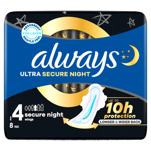 Always Ultra Secure Night SP 8ct