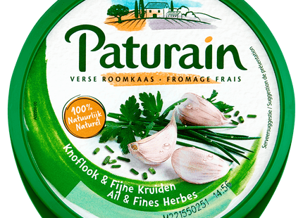 Paturain Roomkaas knoflook & fijne kruiden