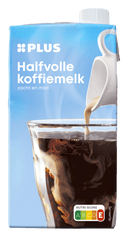 Halbvolle Kaffeesahne