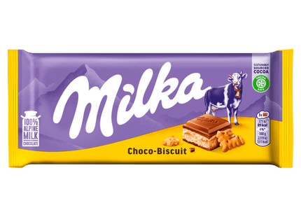 Milka Chocoladereep choco-biscuit