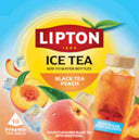 Lipton Ice tea black tea peach infusion