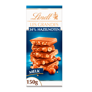 Lindt Les Grandes Milch-Haselnuss