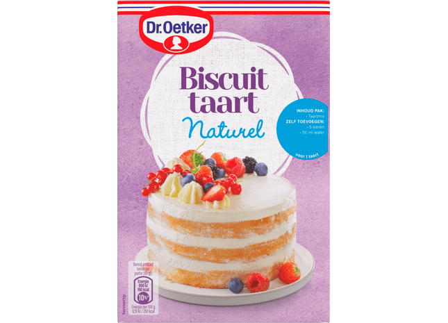 Dr. Oetker Basis biscuittaart bakmix