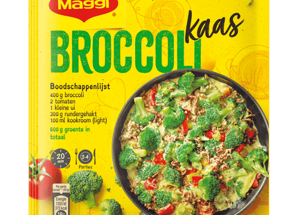 Maggi Daily dish broccoli cheese