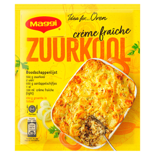 Maggi-Auflauf Sauerkraut-Crème-fraîche