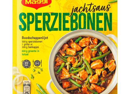 Maggi Hollands pannetje sperziebonen