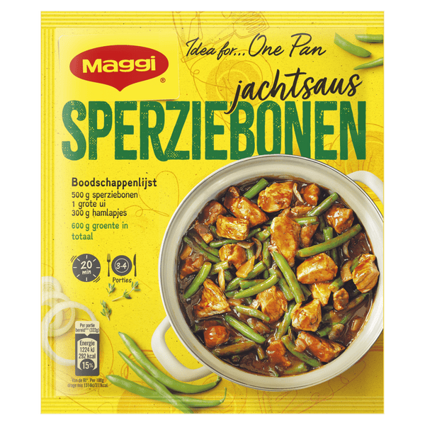 Maggi Hollands pannetje sperziebonen