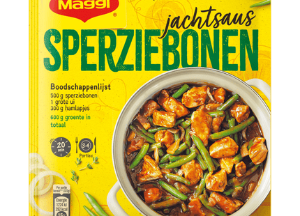 Maggi Dutch pan of green beans