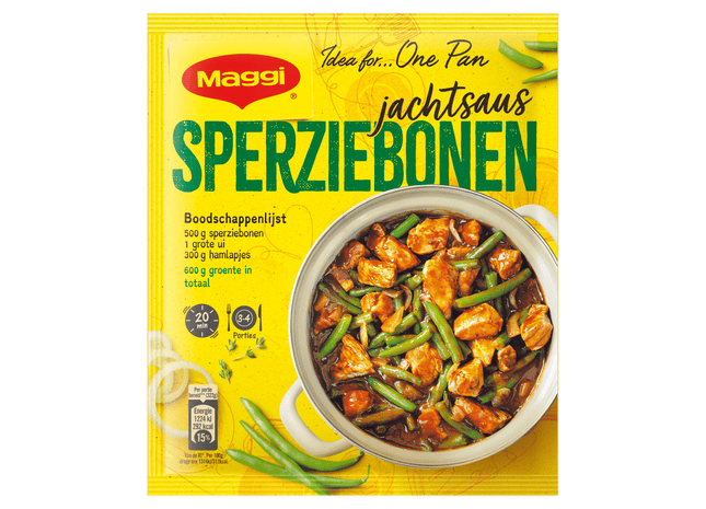 Maggi Hollands pannetje sperziebonen