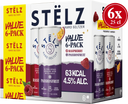 Stëlz Hard Seltzer Raspberry & Passionfruit
