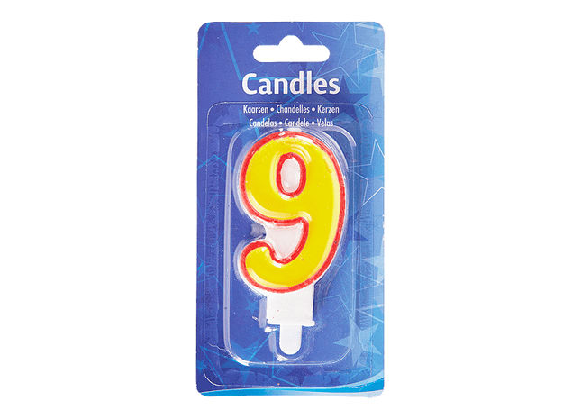 Folat Cijferkaars nummer 9  Dutchshopper