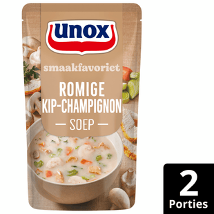 Unox Soep In Zak Kip Champignonsoep