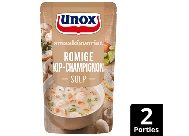 Unox Soep In Zak Kip Champignonsoep