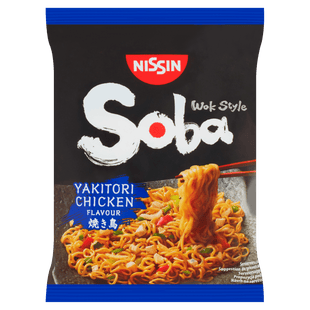 Nissin Soba noodles yakitori