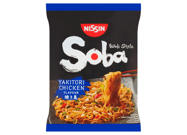 Nissin Soba noodles yakitori