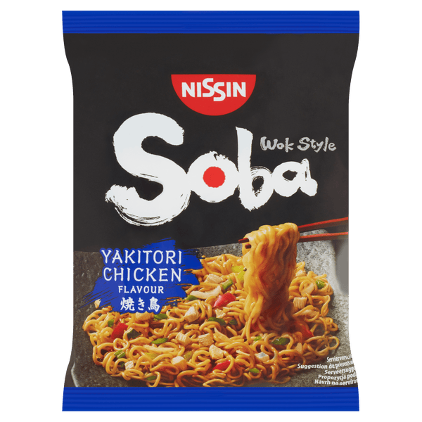Nissin Soba-Nudeln Yakitori