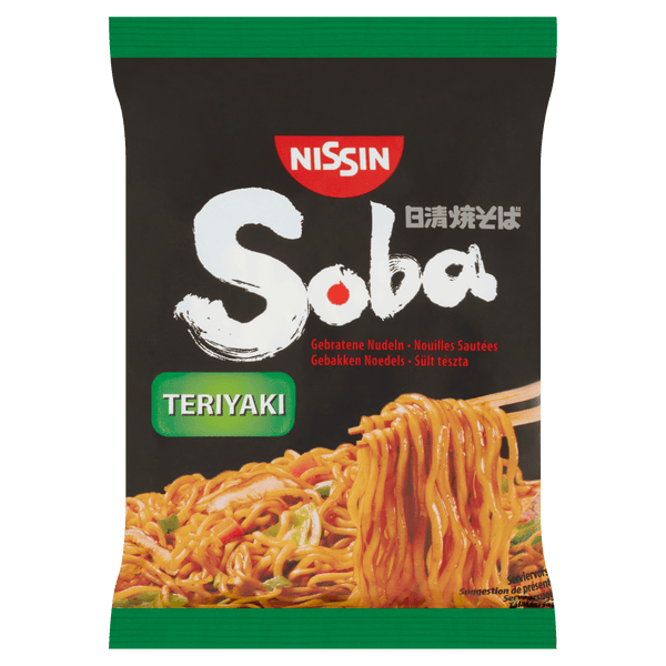 Nissin Soba noodles teriyaki