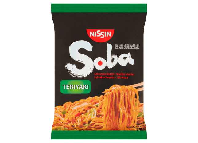 Nissin Soba noodles teriyaki
