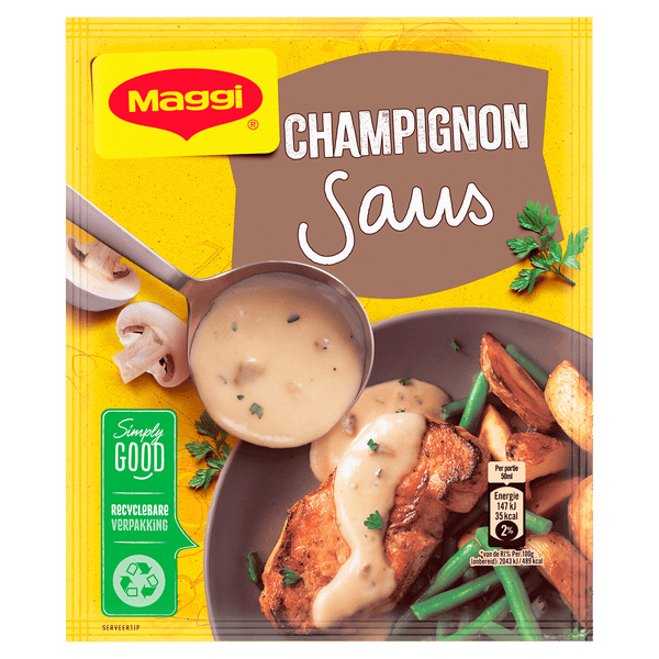 Maggi Mix voor champignonsaus