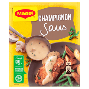 Maggi Mix voor champignonsaus