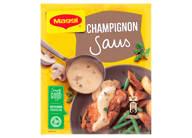 Maggi Mix voor champignonsaus