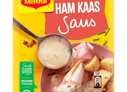 Maggi Mix voor ham-kaassaus