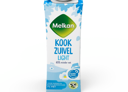 Melkan Kookroom light 7% vet  Dutchshopper