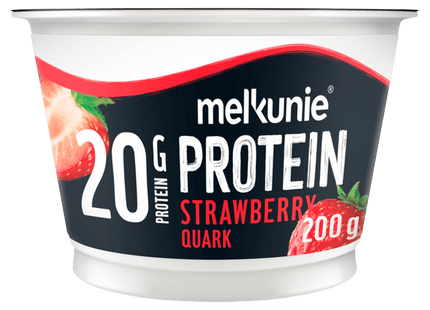Melkunie Protein cottage cheese strawberry lactose-free