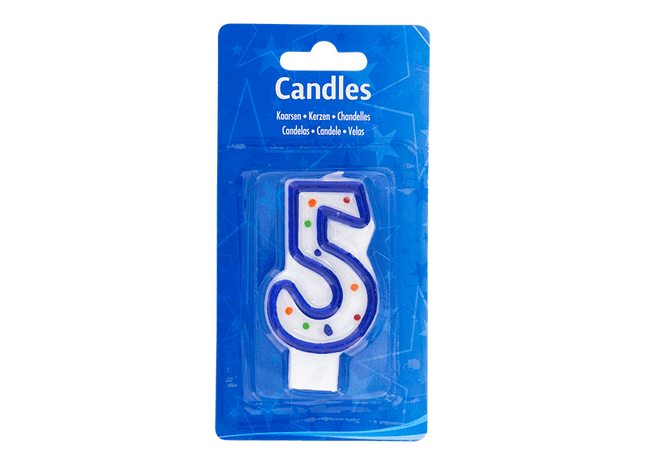 Folat Cijferkaars nummer 5  Dutchshopper