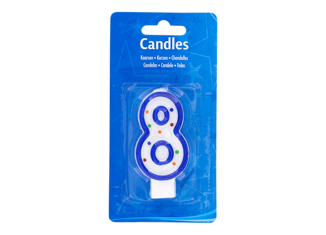 Folat Cijferkaars nummer 8  Dutchshopper