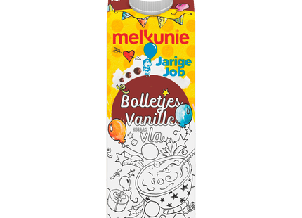 Melkunie Bolletjes vanillevla met crunch  Dutchshopper