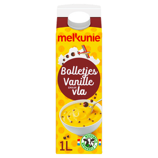 Melkunie Bolletjes vanillevla met crunch