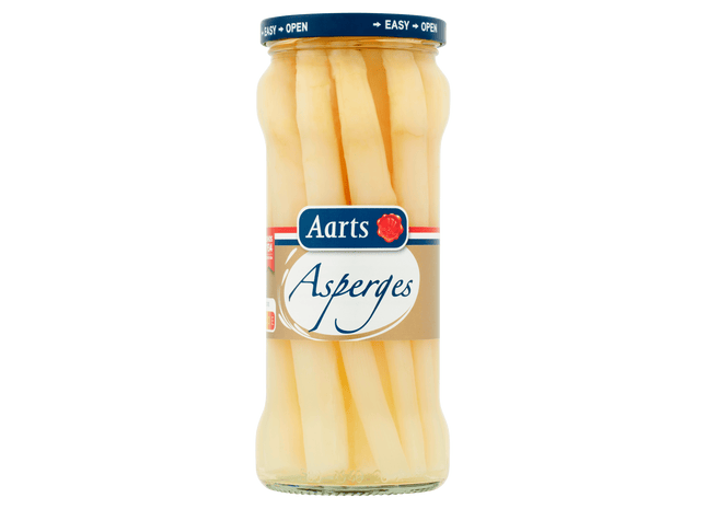 Aarts Slierasperges geschild