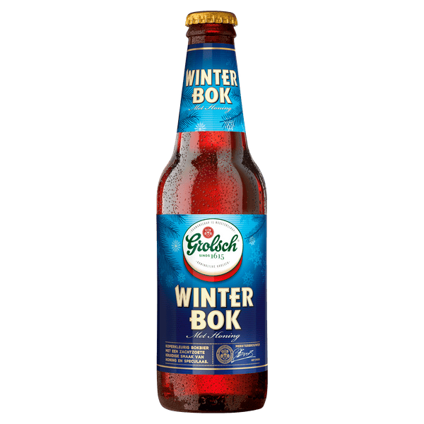 Grolsch Winterbok bottle