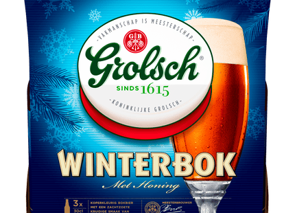 Grolsch Winterbok fles