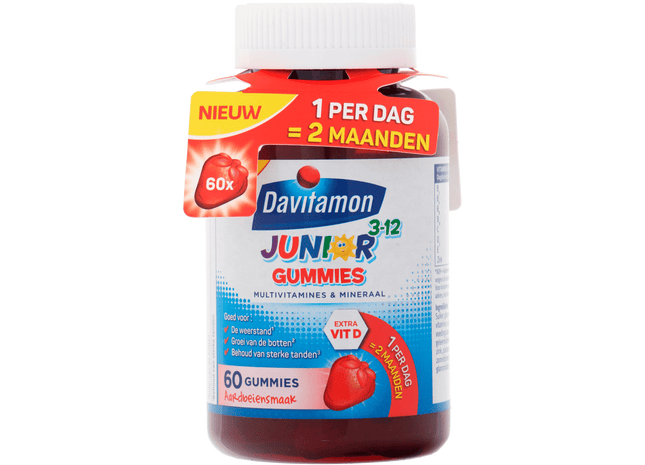 Davitamon Vitamine Junior gummies 3-12 jaar