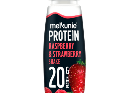 Melkunie Protein shake aardbei framboos