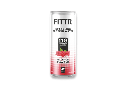 Fittr Sparkling Protein Water Red Fruit