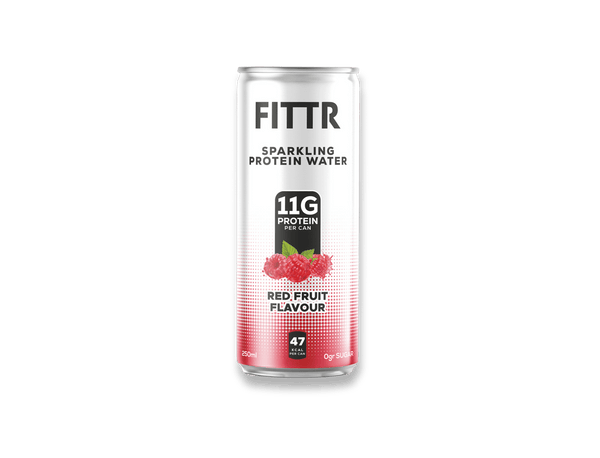 Fittr Sparkling Protein Water Red Fruit