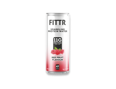 Fittr Sparkling Protein Water Red Fruit