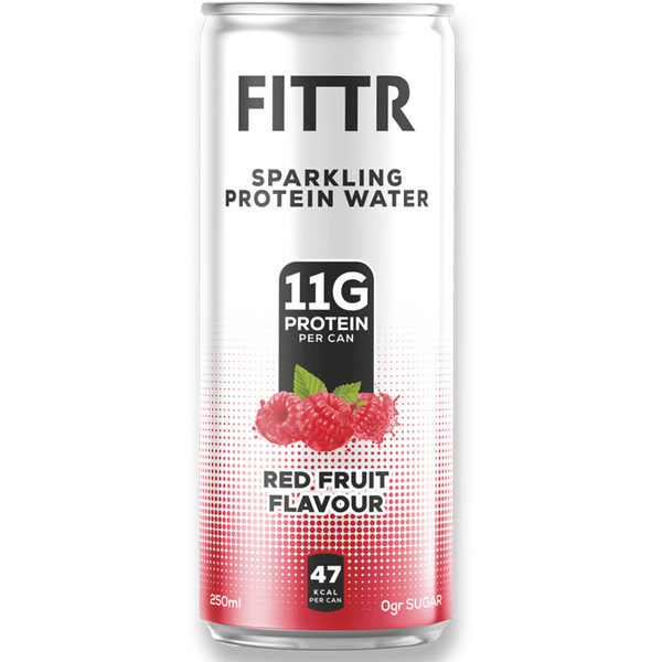 Fittr Sprudelndes Proteinwasser Rote Früchte