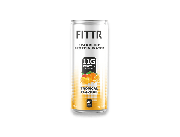 Fittr Sparkling Protein Water Tropical