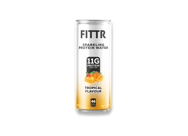 Fittr Sparkling Protein Water Tropical