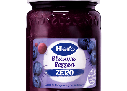 Hero Jam Blauwe Bessen zero