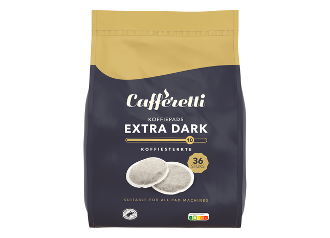 Caffèretti Koffiepads extra dark