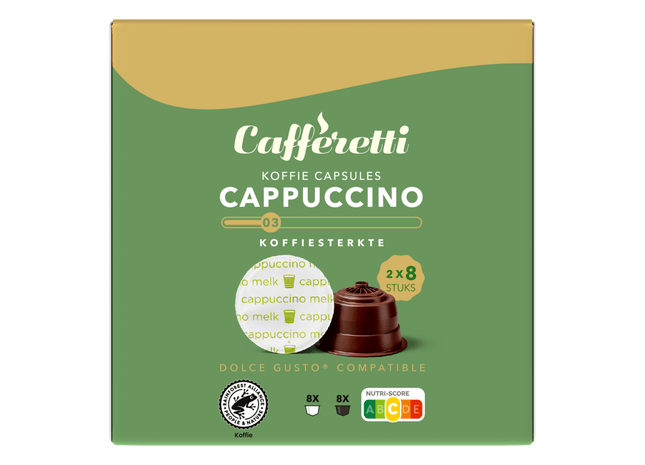 Caffèretti Koffiecapsules cappuccino
