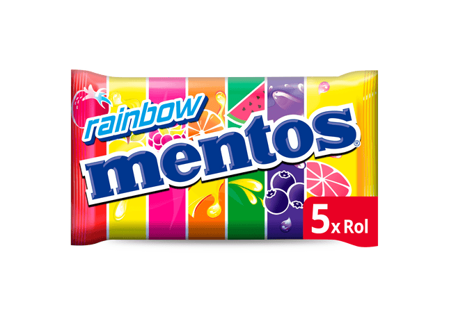 Mentos Rainbow 5-pack